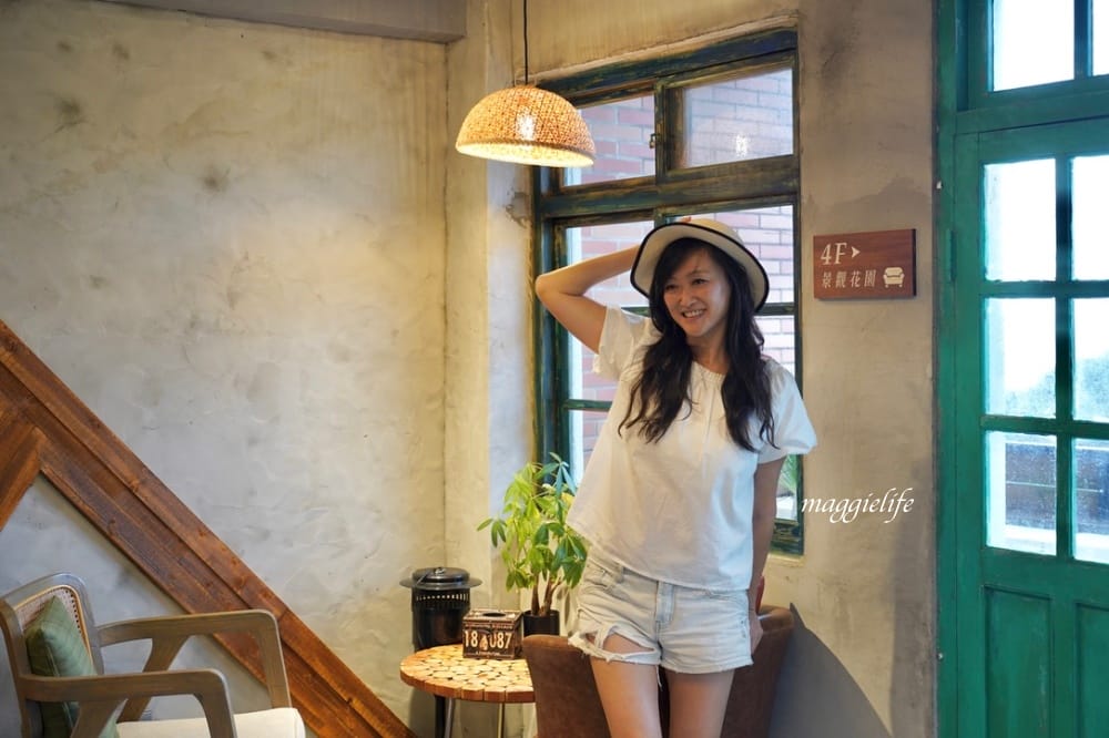 玫瑰山城柑仔店，新北瑞芳老宅景觀咖啡廳，看山看海無敵美景，還有貓出沒！