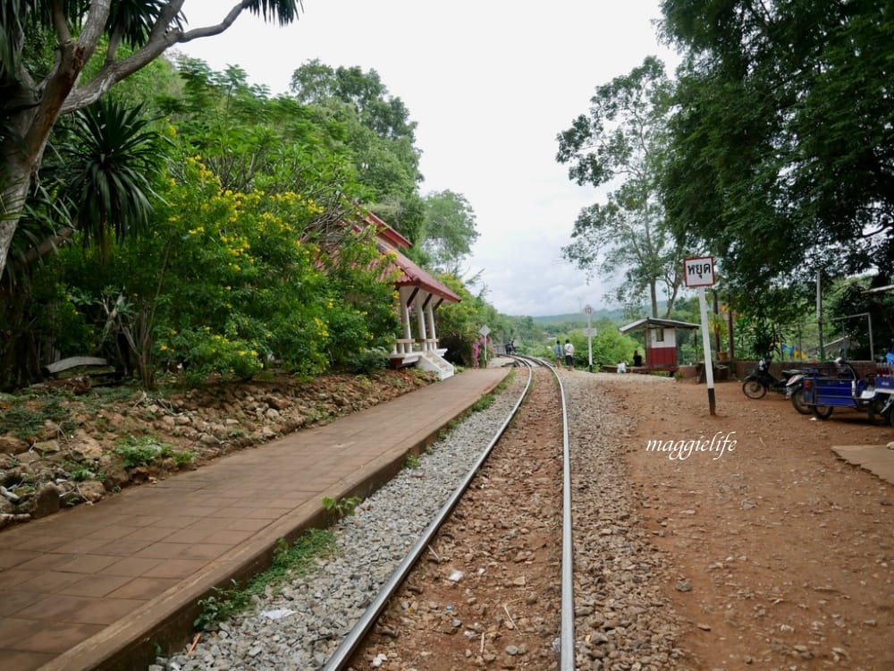 泰國北碧府熱門景點死亡鐵路桂河大橋，泰國必遊IG打卡景點