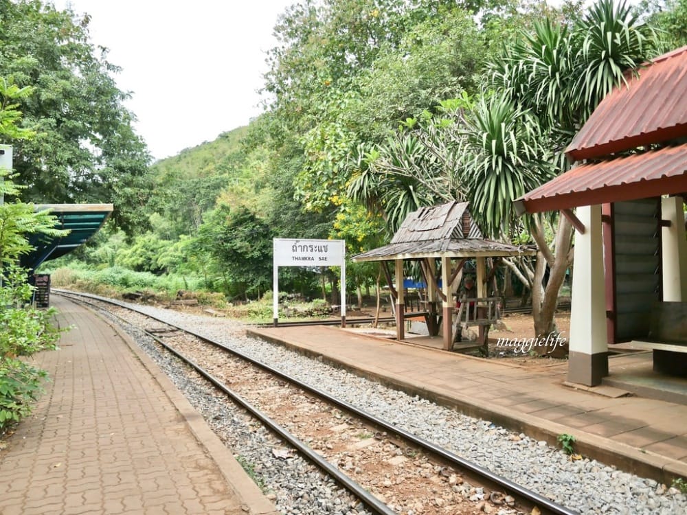 泰國北碧府熱門景點死亡鐵路桂河大橋，泰國必遊IG打卡景點