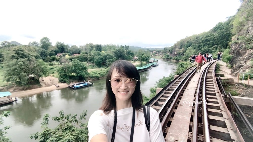 泰國北碧府熱門景點死亡鐵路桂河大橋，泰國必遊IG打卡景點