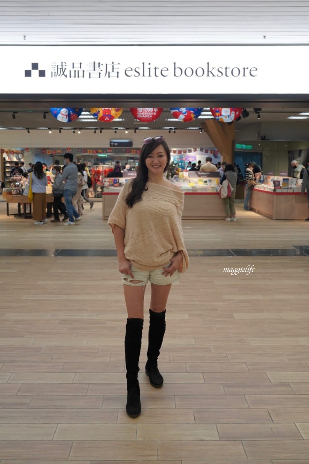 誠品重回台北東區地下街，誠品生活捷運敦化店，列車窗景進駐捷運忠孝敦化站，來台北東區吃飯逛街也可以逛誠品了