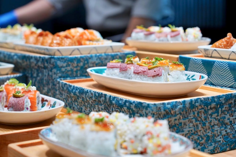 饗饗新莊店自助餐吃到飽超人氣Buffet，8大區必吃菜色直接曝光，進駐宏匯i-Tower39樓，新北最美景觀餐廳