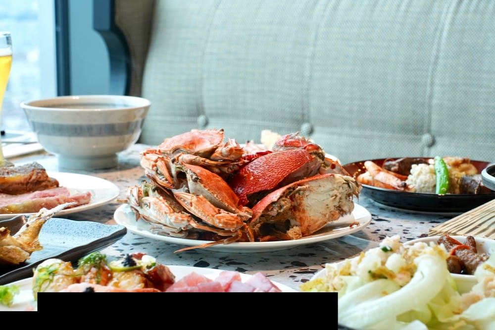 饗饗新莊店自助餐吃到飽超人氣Buffet，8大區必吃菜色直接曝光，進駐宏匯i-Tower39樓，新北最美景觀餐廳