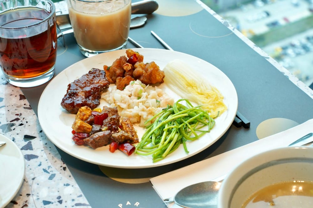 饗饗新莊店自助餐吃到飽超人氣Buffet，8大區必吃菜色直接曝光，進駐宏匯i-Tower39樓，新北最美景觀餐廳