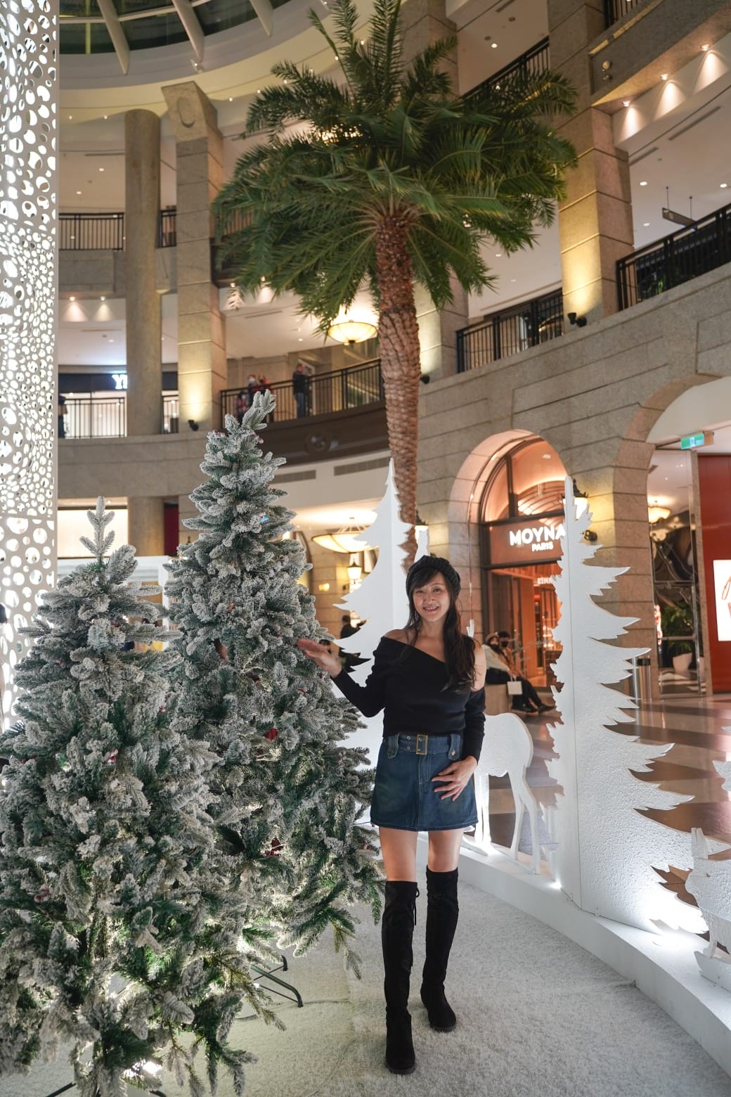 聖誕節｜台北2023BELLAVITA貴婦百貨聖誕節，白色雪地浪漫聖誕節，信義區最美，快來拍好拍滿吧