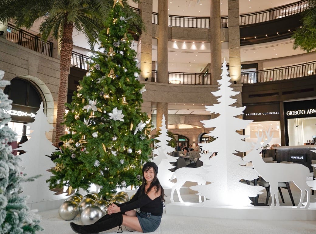 聖誕節｜台北2023BELLAVITA貴婦百貨聖誕節，白色雪地浪漫聖誕節，信義區最美，快來拍好拍滿吧