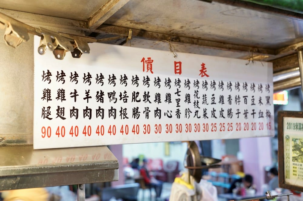 烤肉之家六合夜市，帶有焦香味的老店排隊烤肉美食，秘方醬汁鹹甜香口感超好吃！