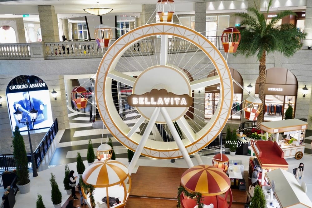 聖誕節｜台北2023BELLAVITA貴婦百貨聖誕節，白色雪地浪漫聖誕節，信義區最美，快來拍好拍滿吧