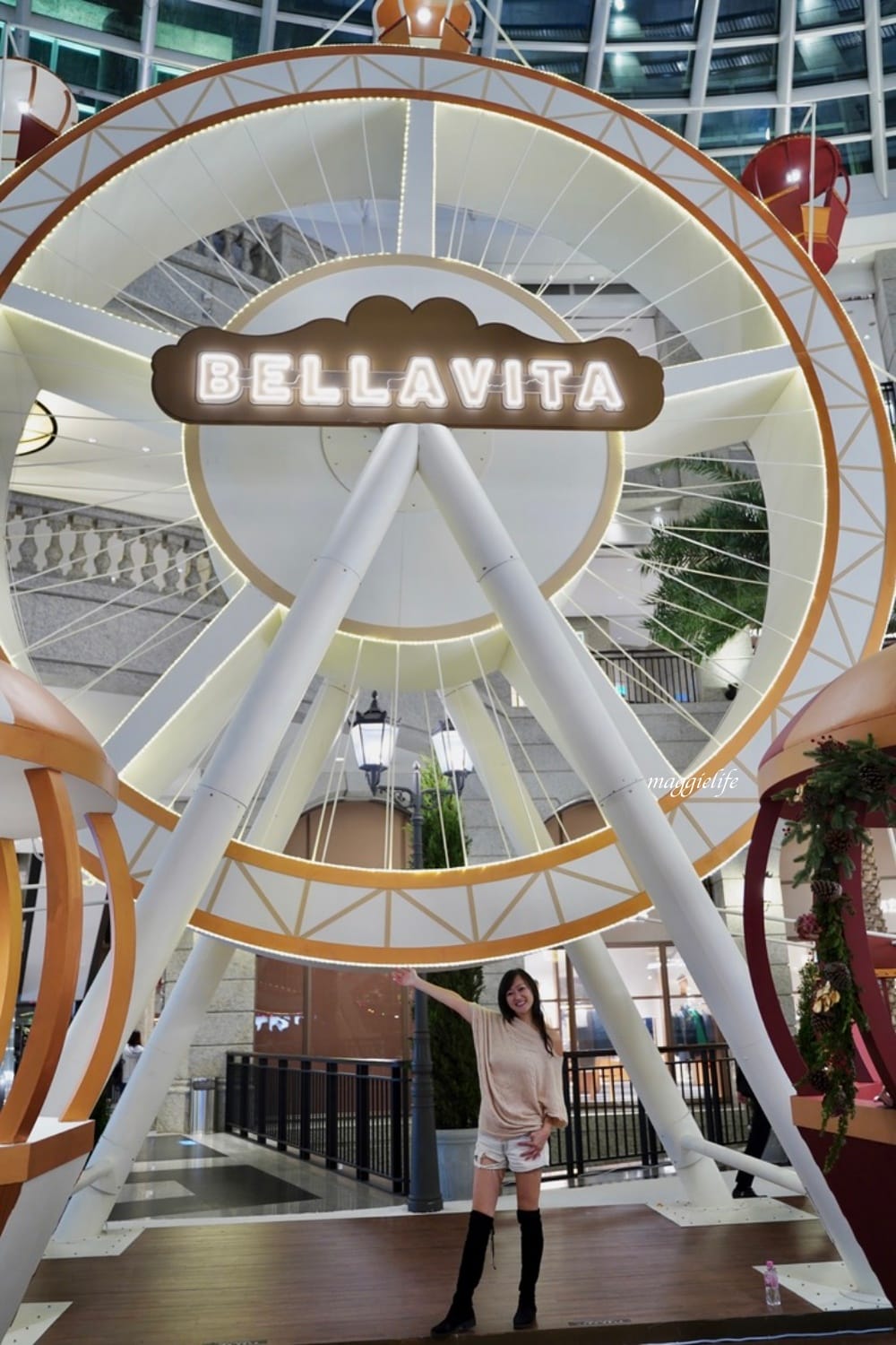 聖誕節｜台北2023BELLAVITA貴婦百貨聖誕節，白色雪地浪漫聖誕節，信義區最美，快來拍好拍滿吧