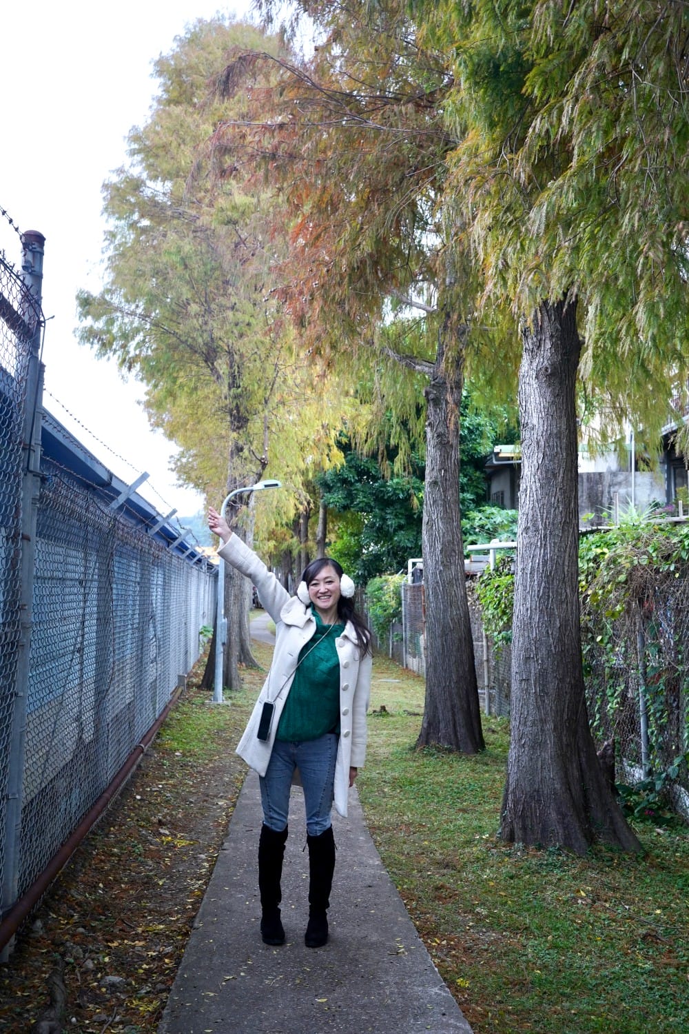 北投復興崗站落羽松秘境，捷運旁北投在地人才知道的秘境，超有異國感！