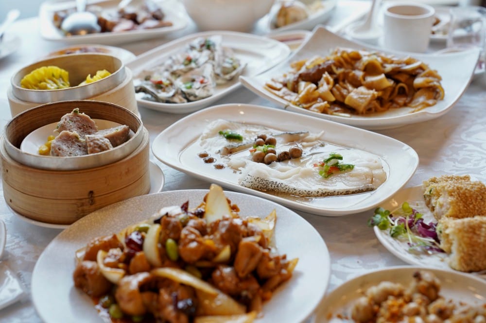 台北吃到飽｜台北福華珍珠坊，五星飯店港點飲茶吃到飽，現點現做超過60種粵菜餐點，還有哈根達斯 @瑪姬幸福過日子