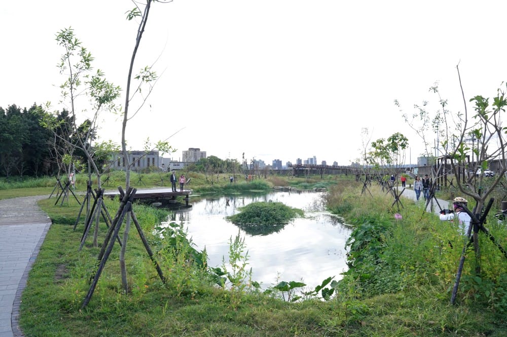 雙溪濕地公園｜台北士林新景點，唯美超仙水中步道，超美夕陽美景
