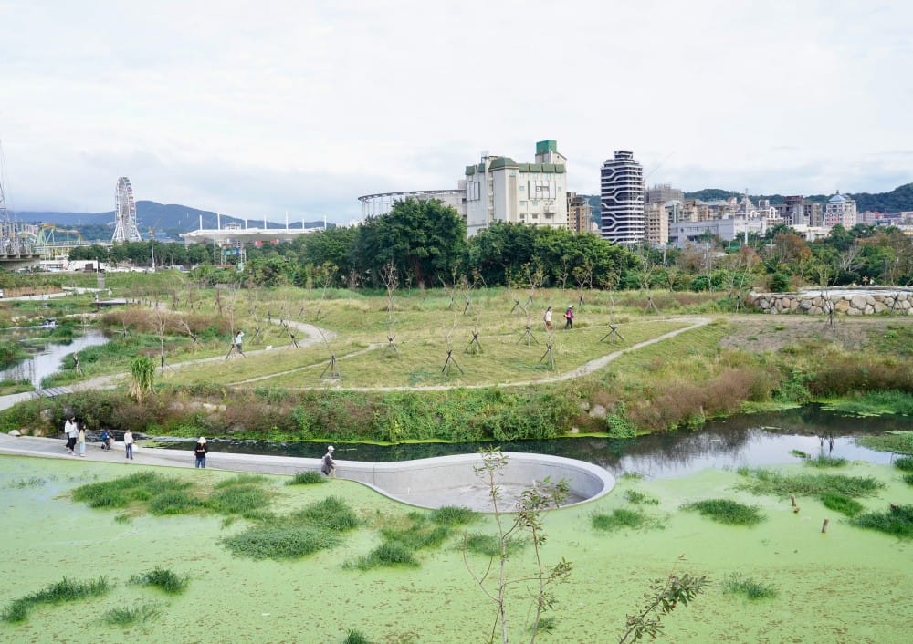 雙溪濕地公園｜台北士林新景點，唯美超仙水中步道，超美夕陽美景