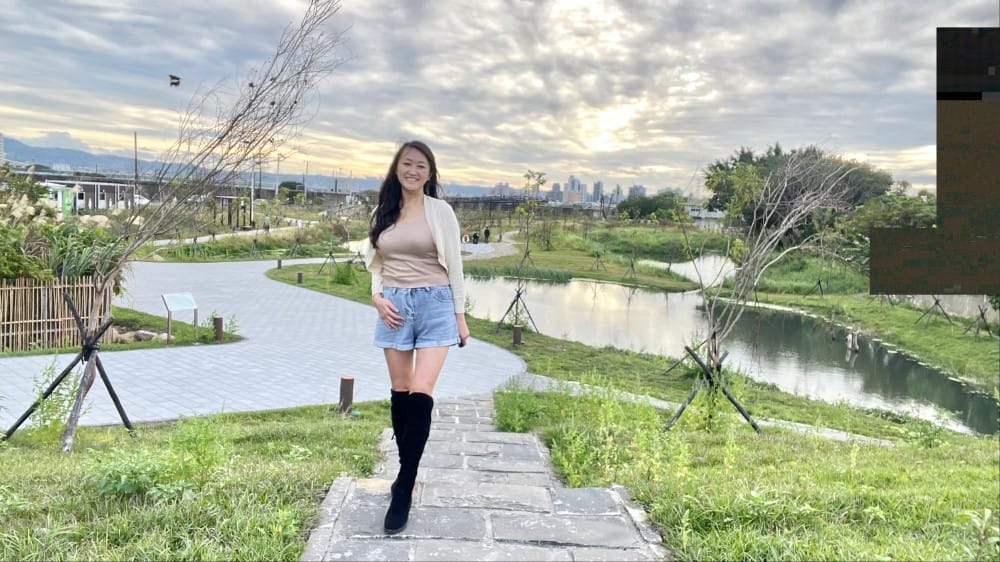 雙溪濕地公園｜台北士林新景點，唯美超仙水中步道，超美夕陽美景
