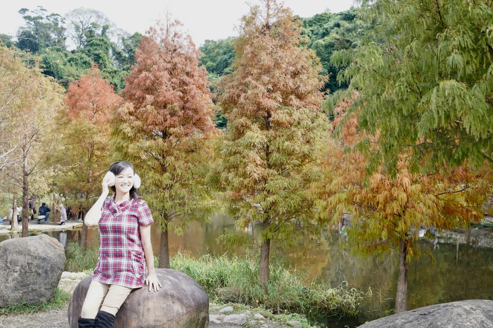 桃園大溪月眉人工濕地生態公園|落羽松湖中倒影超美,免門票免停車費的落羽松秘境 - 第13張圖 桃園大溪月眉人工濕地生態公園|落羽松湖中倒影超美,免門票免停車費的落羽松秘境