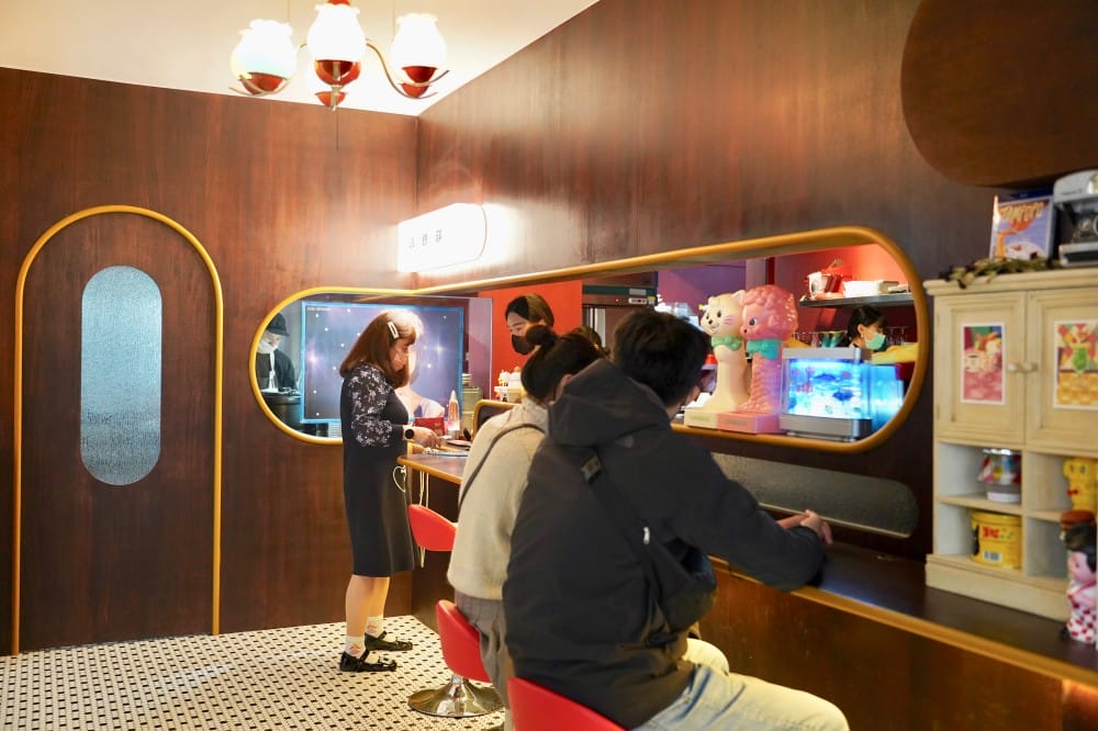 溫州街咖啡廳｜炭波波喫茶，日式昭和復古風咖啡廳，公館商圈新開幕