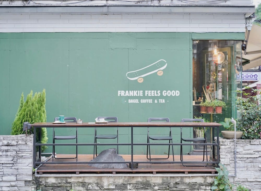 Frankie Feels Good｜台北大安仁愛路小清新歐式咖啡廳，讓你一秒來到歐洲小咖啡廳