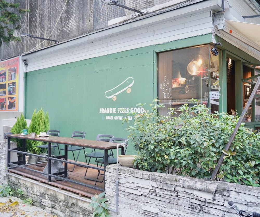 Frankie Feels Good｜台北大安仁愛路小清新歐式咖啡廳，讓你一秒來到歐洲小咖啡廳