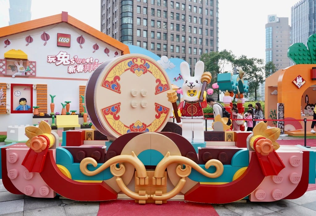 2023台灣樂高玩兔sweet免費新年親子活動超好玩！互動闖關小孩最愛，4.5米高巨兔進駐超好拍，闖關遊戲送獎品，