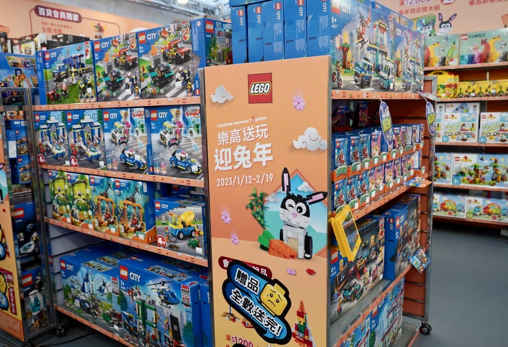 2023台灣樂高玩兔sweet免費新年親子活動超好玩！互動闖關小孩最愛，4.5米高巨兔進駐超好拍，闖關遊戲送獎品，