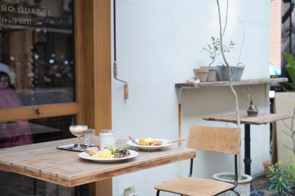 NUMÉRO QUATRE|信義區松菸旁一秒到法國街頭咖啡廳,享受法式早午餐悠閒下午茶 - 第25張圖 NUMÉRO QUATRE|信義區松菸旁一秒到法國街頭咖啡廳,享受法式早午餐悠閒下午茶