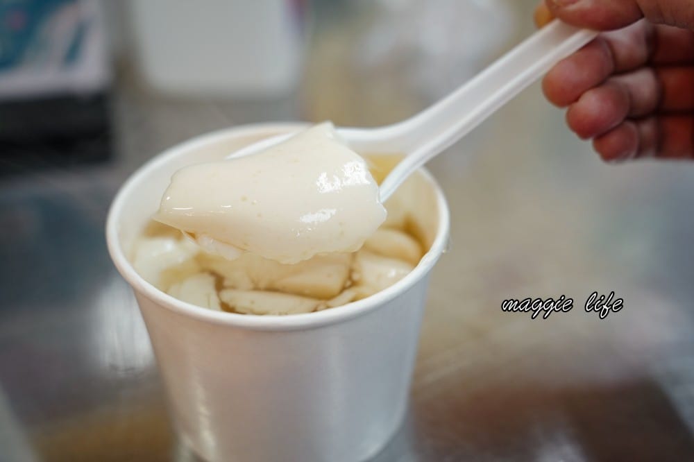 甘泉豆花｜白粉圓豆花超好吃，饒河街夜市35年老店，食尚玩家推薦