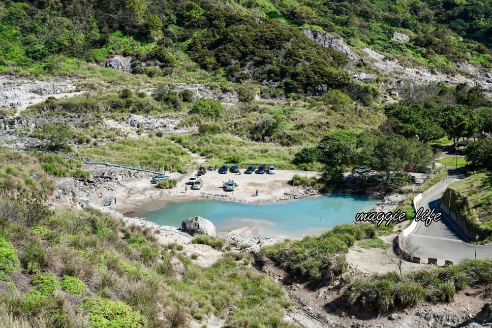 北投硫磺谷步道，走在仙境之中的步道，還有免費泡腳池～