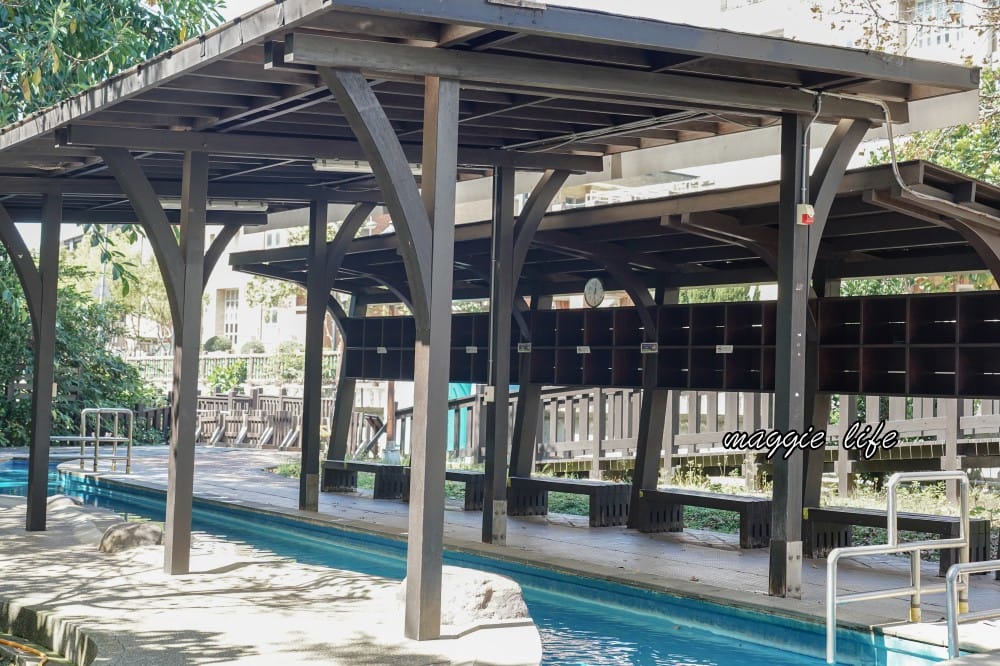 北投泉源公園泡腳池園區｜北投免費足湯青磺泉泡腳溫泉，交通指南