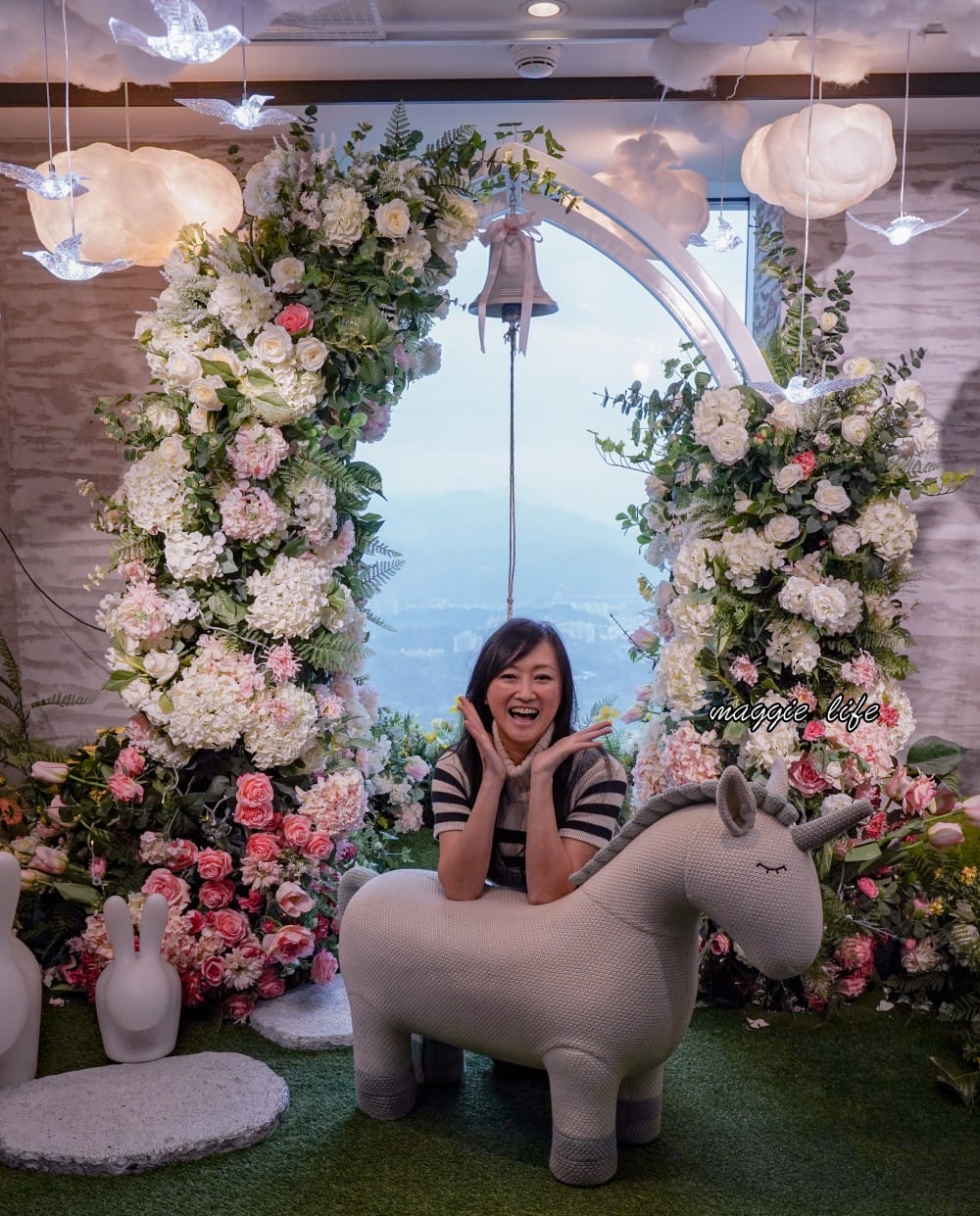 台北101觀景台，全台第一高樓必看重點，快速通關門票優惠，101樓神秘花園，愛麗絲夢遊仙境打卡點攻略