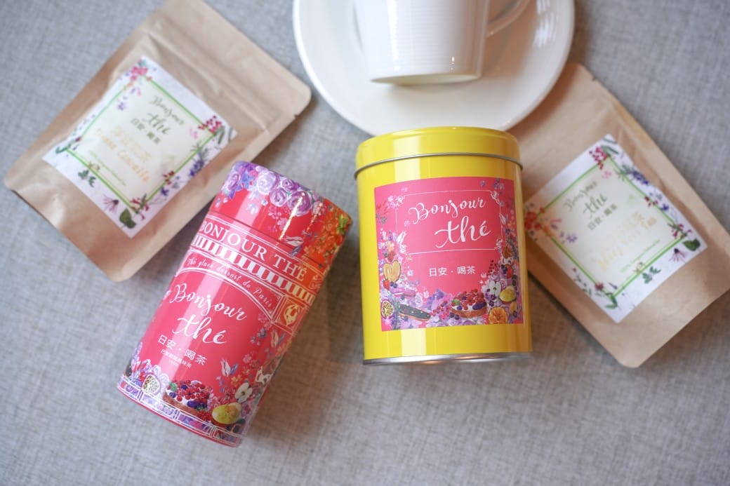 台北日安喝茶｜巴黎甜點風味花果茶，天然養生花草茶秒到歐洲65元就喝的到，中山區必喝花果茶無咖啡因，菜單