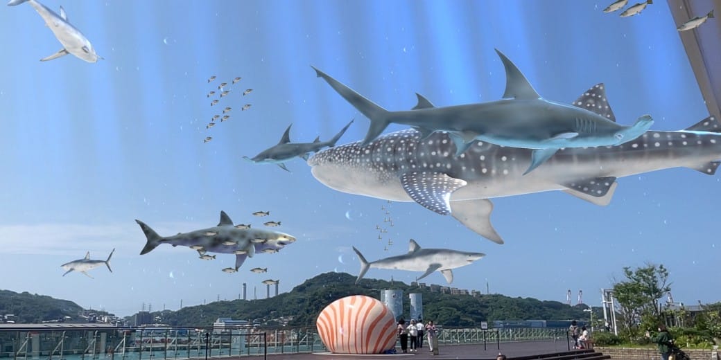 麗都蝶客花園|基隆東岸旅客中心,AR鯨鯊共游拍照打卡,基隆最美觀海平台 - 第5張圖 麗都蝶客花園|基隆東岸旅客中心,AR鯨鯊共游拍照打卡,基隆最美觀海平台