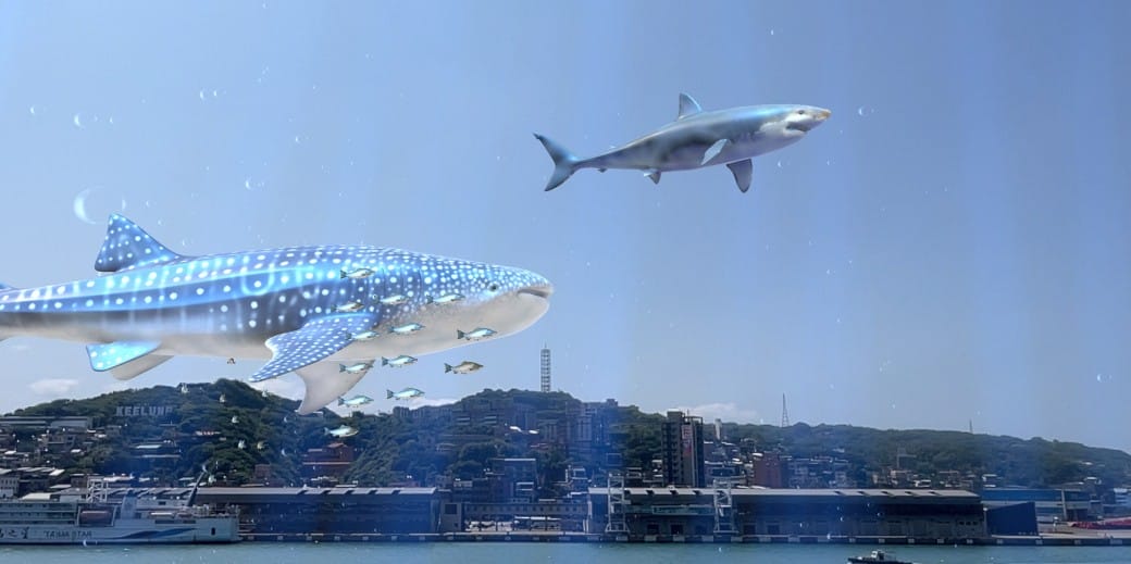 麗都蝶客花園|基隆東岸旅客中心,AR鯨鯊共游拍照打卡,基隆最美觀海平台 - 第36張圖 麗都蝶客花園|基隆東岸旅客中心,AR鯨鯊共游拍照打卡,基隆最美觀海平台