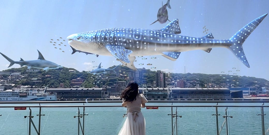 麗都蝶客花園|基隆東岸旅客中心,AR鯨鯊共游拍照打卡,基隆最美觀海平台 - 第37張圖 麗都蝶客花園|基隆東岸旅客中心,AR鯨鯊共游拍照打卡,基隆最美觀海平台