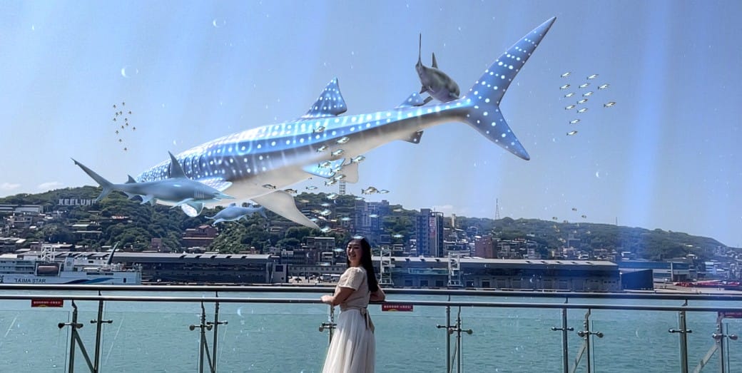 麗都蝶客花園|基隆東岸旅客中心,AR鯨鯊共游拍照打卡,基隆最美觀海平台 - 第38張圖 麗都蝶客花園|基隆東岸旅客中心,AR鯨鯊共游拍照打卡,基隆最美觀海平台