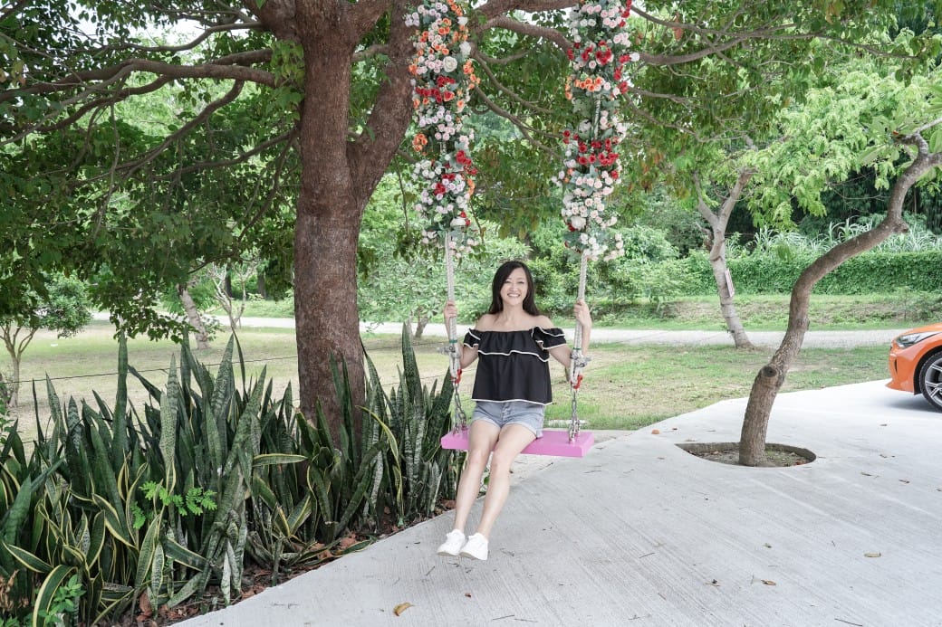 近水樓台湖畔森林咖啡，雲林斗六最新景觀咖啡廳，南洋風秒飛泰國清邁，門票交通菜單