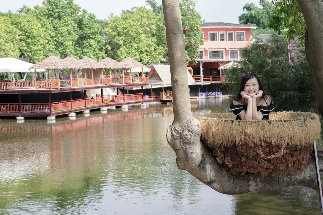 近水樓台湖畔森林咖啡，雲林斗六最新景觀咖啡廳，南洋風秒飛泰國清邁，門票交通菜單