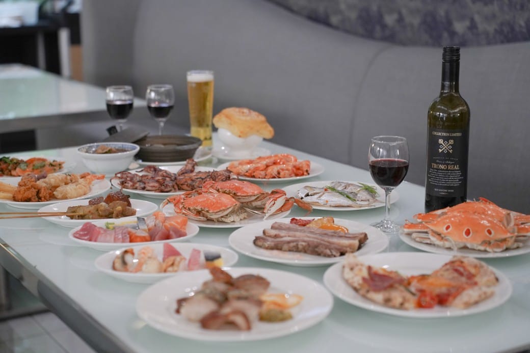 茹曦酒店SUNNY BUFFET自助餐吃到飽，千元台北飯店吃到飽，生日當月四人同行一人免費