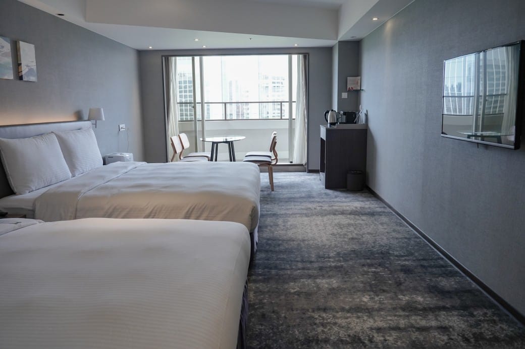 台北茹曦酒店台北市中心小巨蛋最佳飯店開箱，時尚簡約新風格