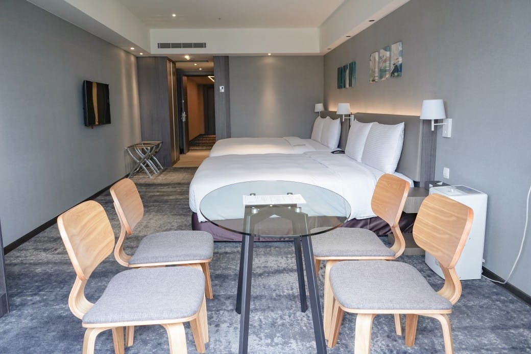 台北茹曦酒店台北市中心小巨蛋最佳飯店開箱，時尚簡約新風格