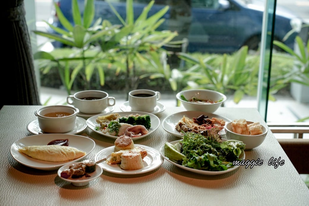 台南臺邦商旅帕莎西餐廳異國早午餐吃到飽，真的很超值