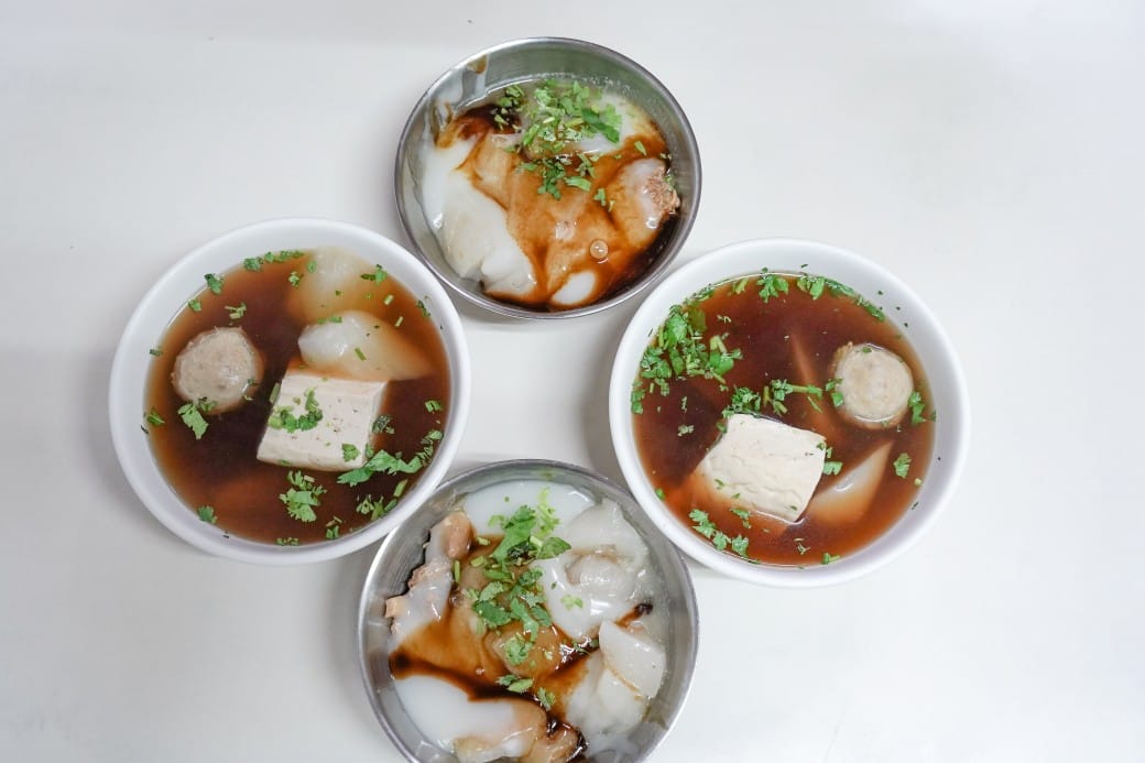 彰化劉肉圓，在地人大推的在地美食，30年老店，米做的肉圓～