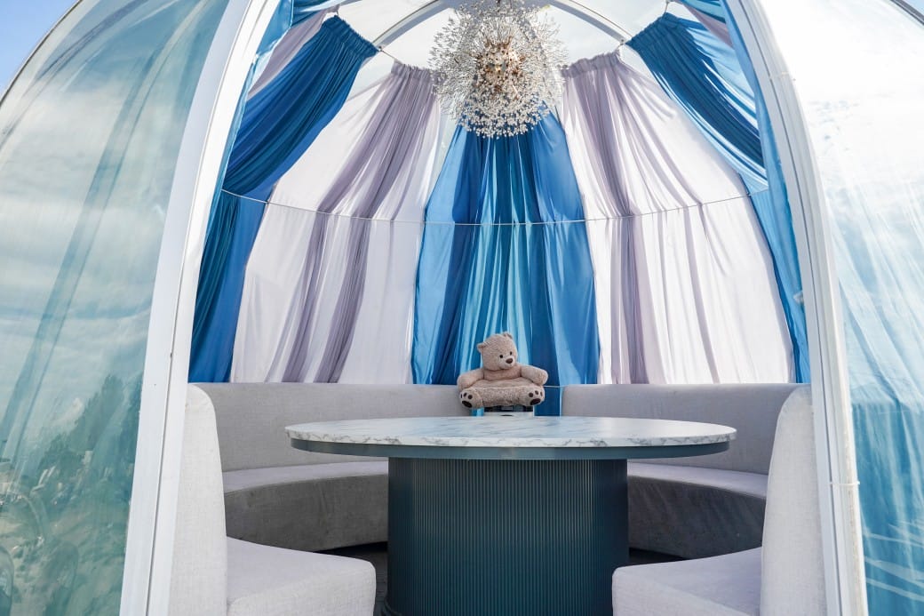 貓禾景觀咖啡｜桃園乳姑山夜景餐廳，貓禾咖啡山上的玻璃泡泡屋景觀咖啡廳， 180度景觀遠眺101，百萬夜景超迷人，約會景點