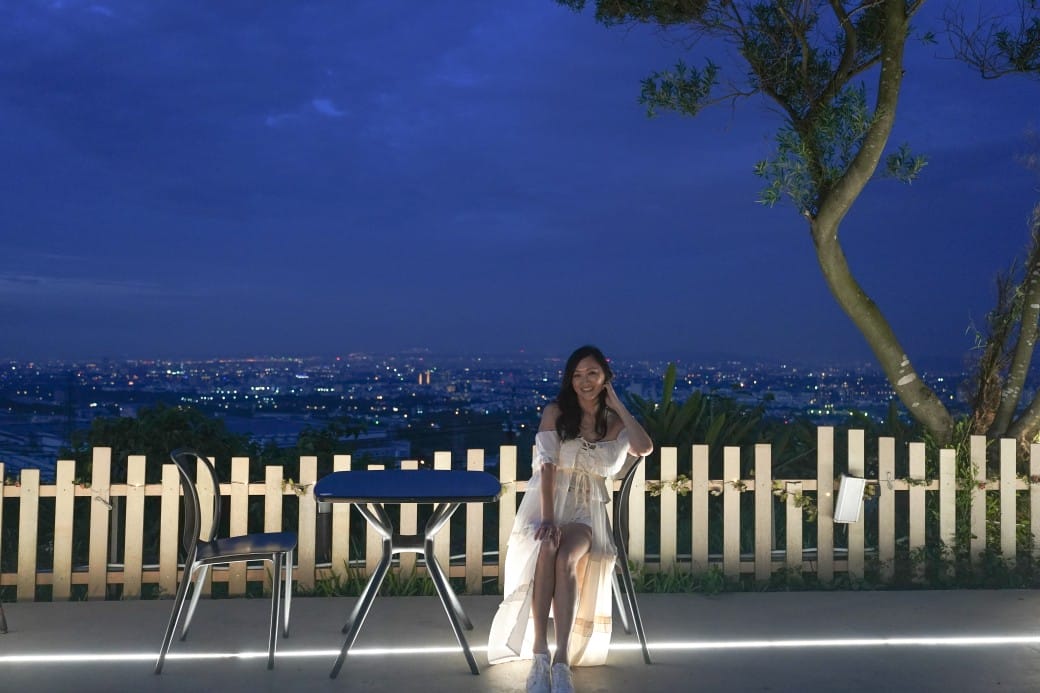 貓禾景觀咖啡｜桃園乳姑山夜景餐廳，貓禾咖啡山上的玻璃泡泡屋景觀咖啡廳， 180度景觀遠眺101，百萬夜景超迷人，約會景點