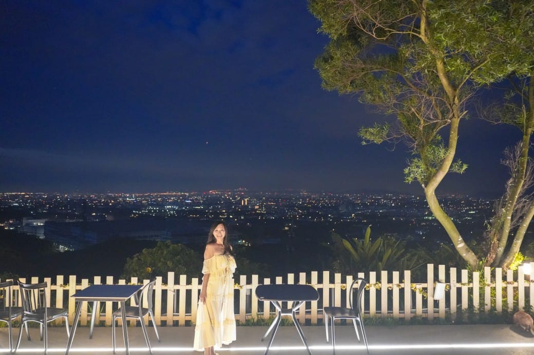 貓禾景觀咖啡｜桃園乳姑山夜景餐廳，貓禾咖啡山上的玻璃泡泡屋景觀咖啡廳， 180度景觀遠眺101，百萬夜景超迷人，約會景點