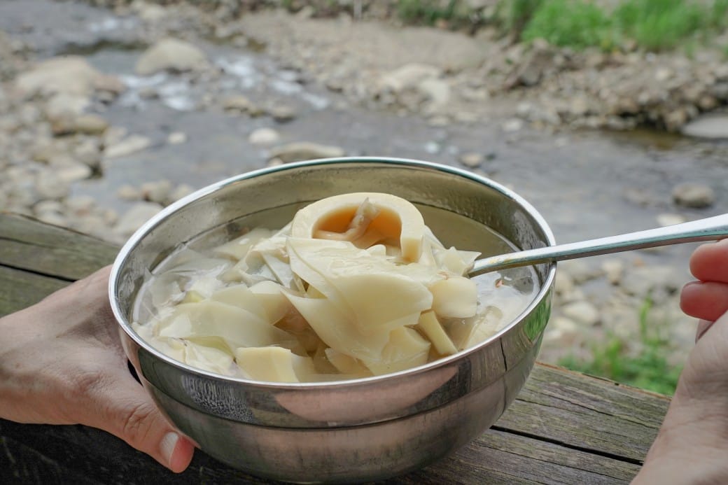苗栗泰安清安洗水坑豆腐街，喝桂竹筍湯，黑白臭豆腐，買花生，紅肉李，還有早古味客家美食，苗栗一日遊推薦 @瑪姬幸福過日子