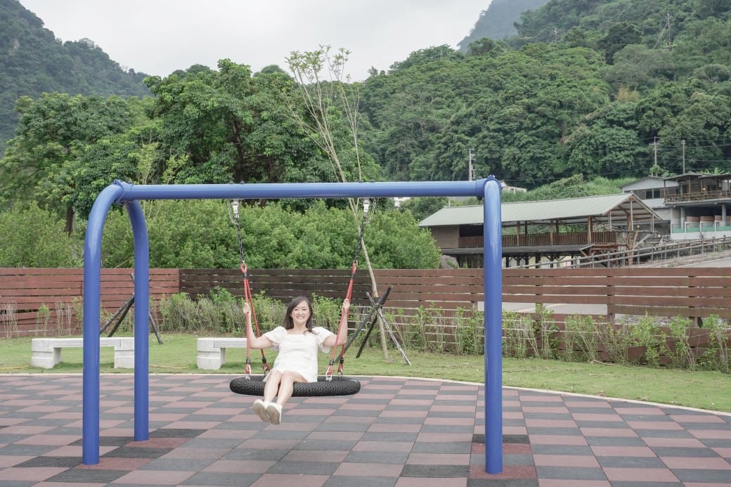 苗栗泰雅原住民文化產業區|WAKHUL高腳屋親子公園，免費景點，泡腳池，煮溫泉蛋，免費親子遊樂設施