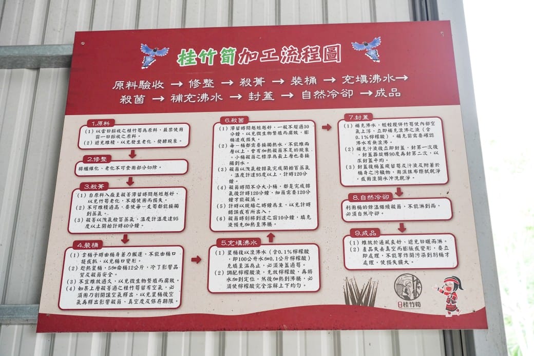 苗栗泰安桂竹筍加工站一日遊，天然無污染的桂竹筍，採收製作生筍到熟筍，一起來支持台灣農民