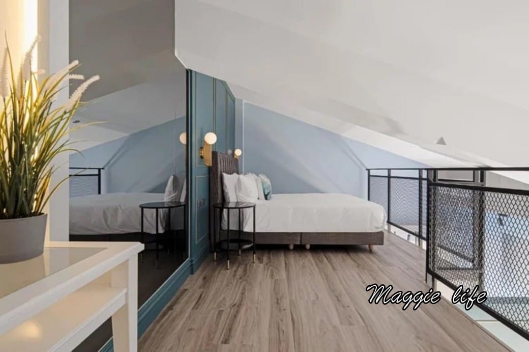 台南森行旅Mori Hotel 開箱｜台南安平景觀網美飯店， 河景親子樓中樓家庭房超讚！