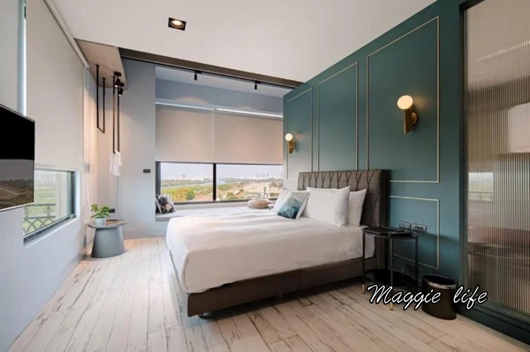 台南森行旅Mori Hotel 開箱｜台南安平景觀網美飯店， 河景親子樓中樓家庭房超讚！