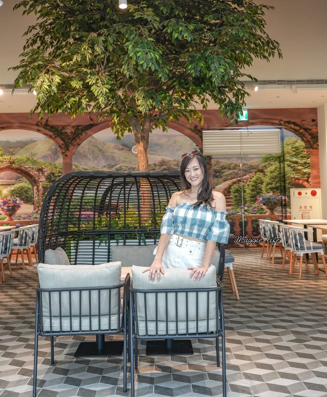 Chloris Garden克洛絲的花園｜嘉義歐式蓋婭莊園大片玻璃屋歐洲莊園餐廳，秒到希臘神話故事場景，嘉義大林一日遊